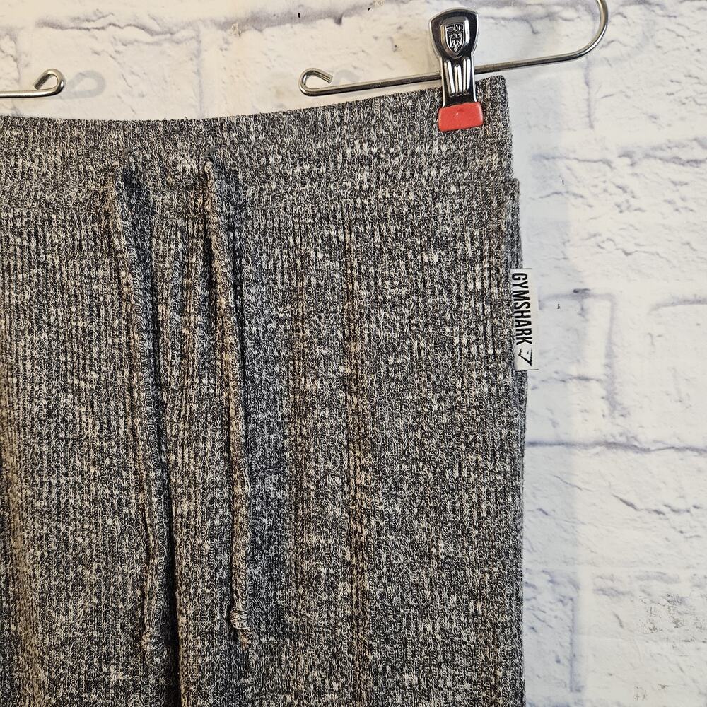 Gymshark Women Slounge Knit Sweatpants Joggers Charcoal Gray Sz Small - Picture 2 of 5